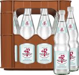 0,7l Glas MW Kiste frontal mit Flaschen 